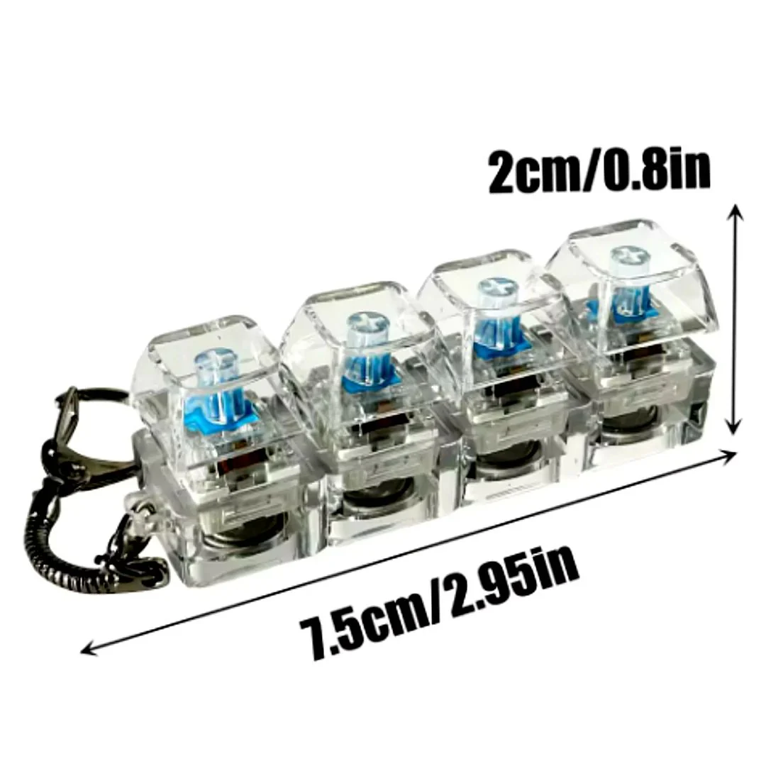 Mini Teclado Antiestrés KeyZen